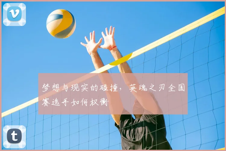 梦想与现实的碰撞,英魂之刃全国赛选手如何权衡